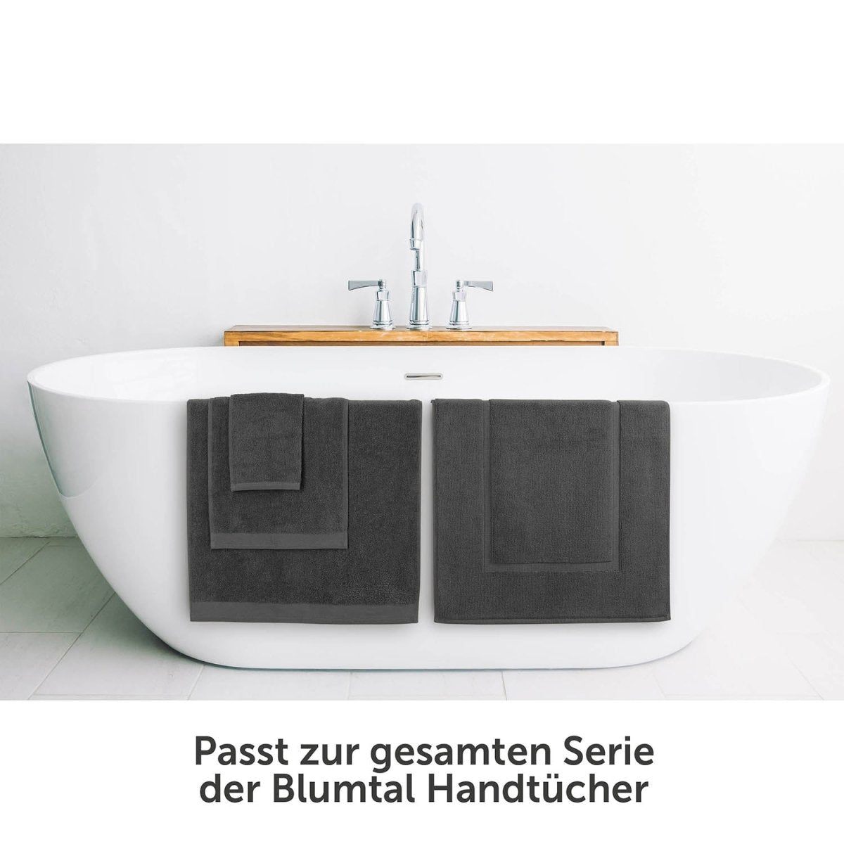Badvorleger Terry 50x80 cm im 2er Set - 100% Baumwolle-