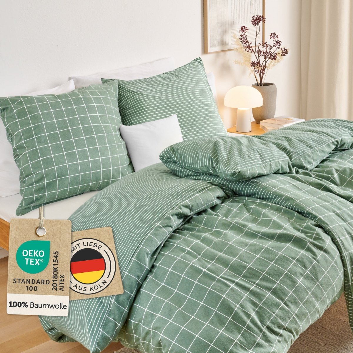 BETTWÄSCHE Svalka - Biber Flanell -