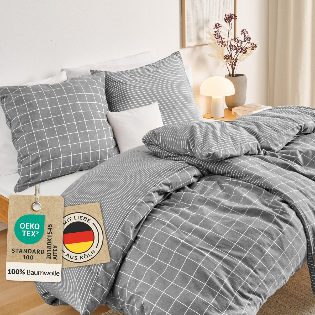 BETTWÄSCHE Svalka - Biber Flanell -