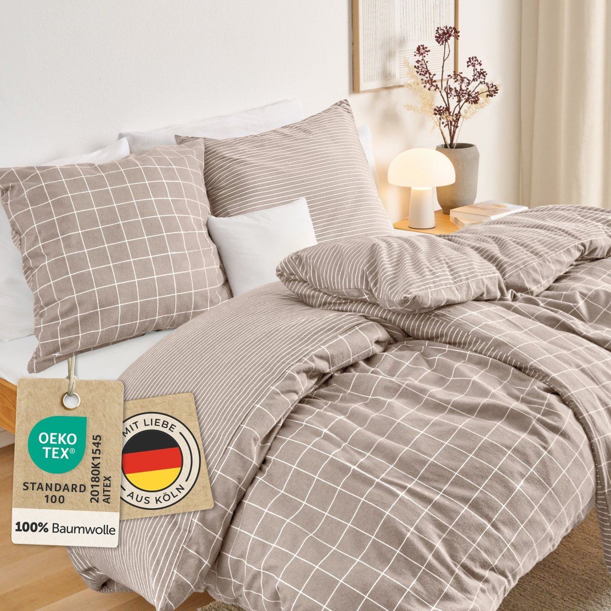 BETTWÄSCHE Svalka - Biber Flanell -