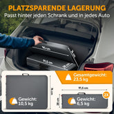 BIERZELTGARNITUR 3er Set - Klappbar für 8 Personen - 2X Bierbank + 1x Biertisch -