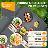BIERZELTGARNITUR 3er Set - Klappbar für 8 Personen - 2X Bierbank + 1x Biertisch -