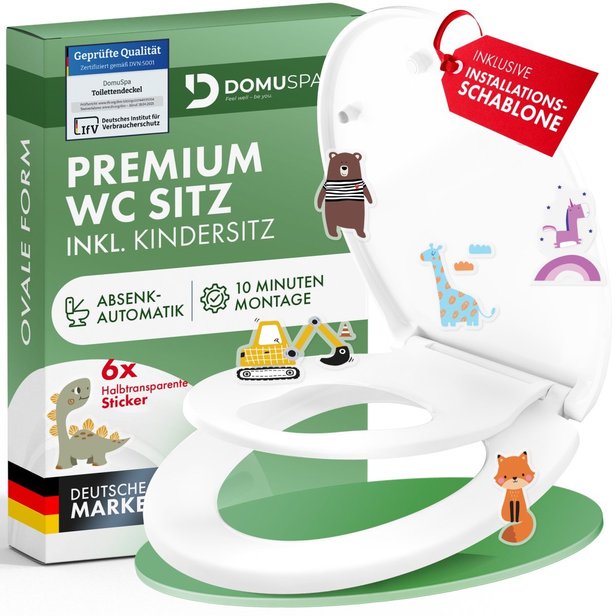 DomuSPA TOILETTENDECKEL Brimnes mit Absenkautomatik -