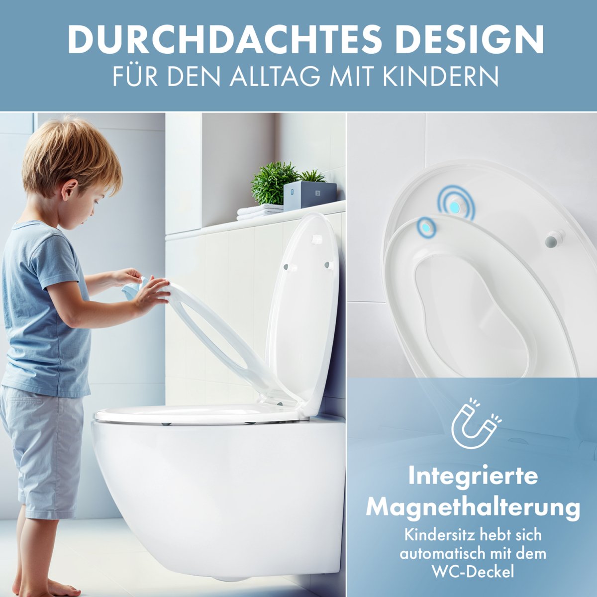 DomuSPA TOILETTENDECKEL Brimnes mit Absenkautomatik -
