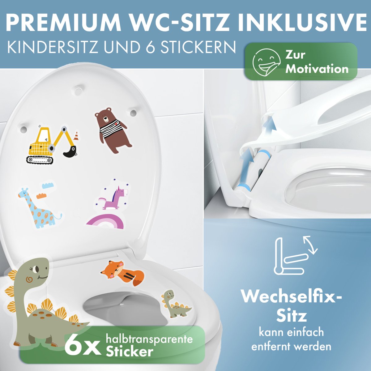 DomuSPA TOILETTENDECKEL Brimnes mit Absenkautomatik -