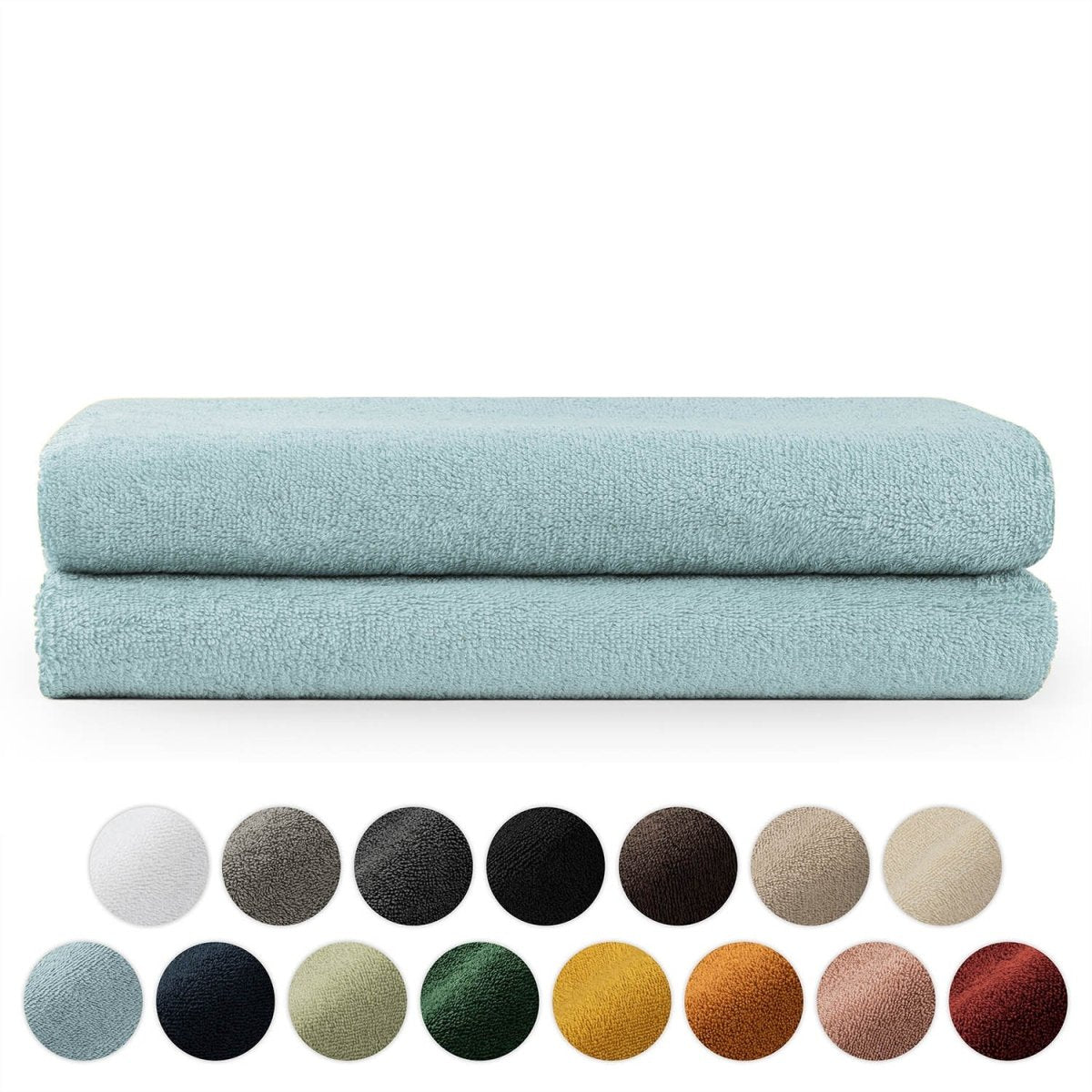 FROTTEE - BADETUCH Set – 2 Stück (70x140cm) -
