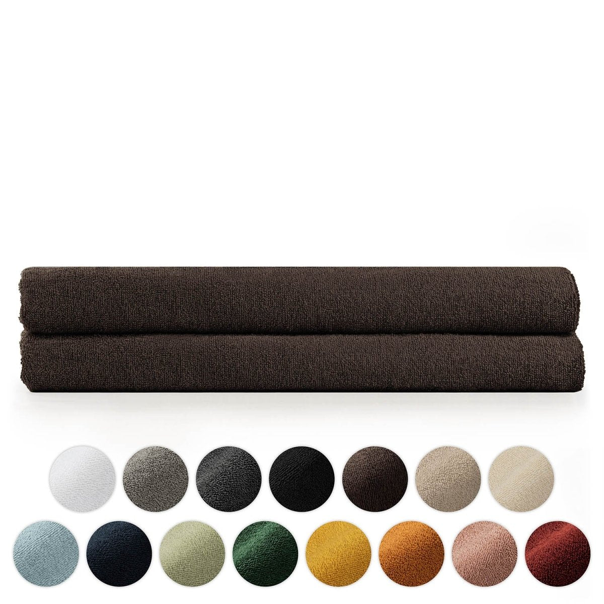 FROTTEE - SAUNATUCH Set – 2 Stück (80x200cm) -