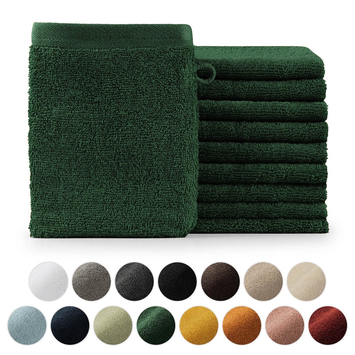 FROTTEE - WASCHLAPPEN Set – 10 Stück -