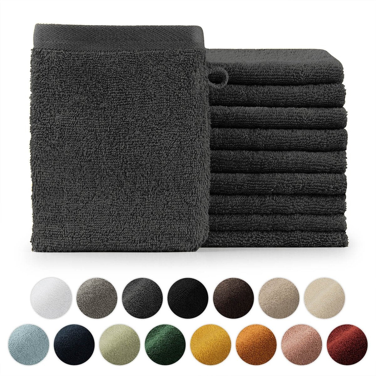 FROTTEE - WASCHLAPPEN Set – 10 Stück -
