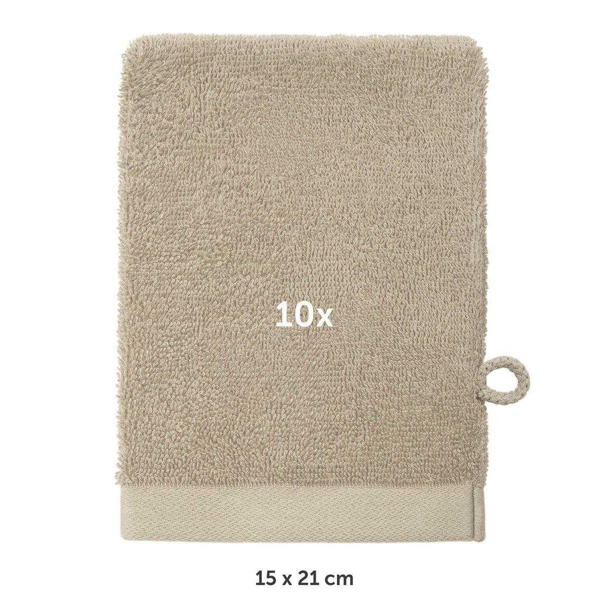FROTTEE - WASCHLAPPEN Set – 10 Stück -