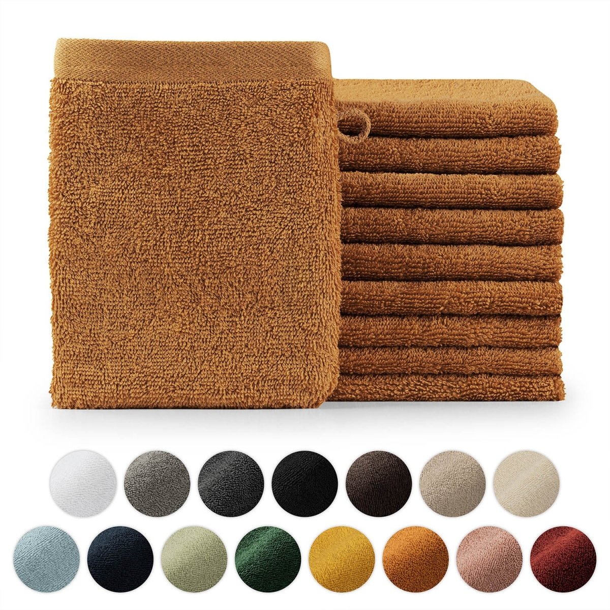 FROTTEE - WASCHLAPPEN Set – 10 Stück -