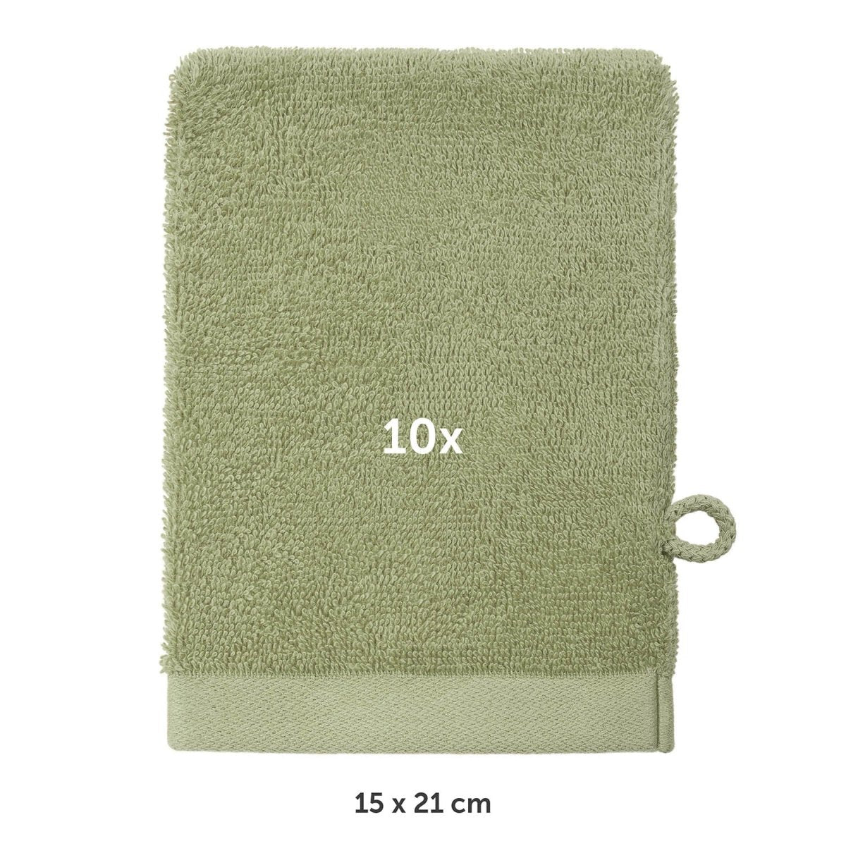 FROTTEE - WASCHLAPPEN Set – 10 Stück -