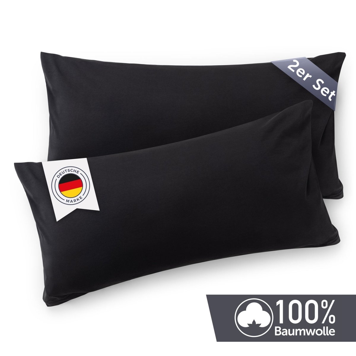 KISSENBEZUG Agneta - im 2er Set - Oeko - Tex Zertifiziert -