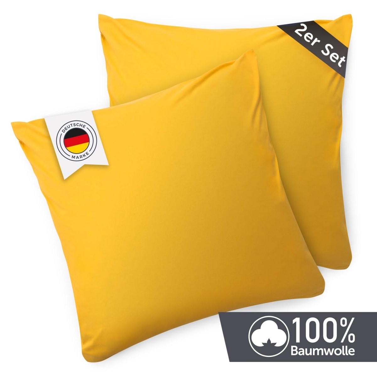 KISSENBEZUG Agneta - im 2er Set - Oeko - Tex Zertifiziert -