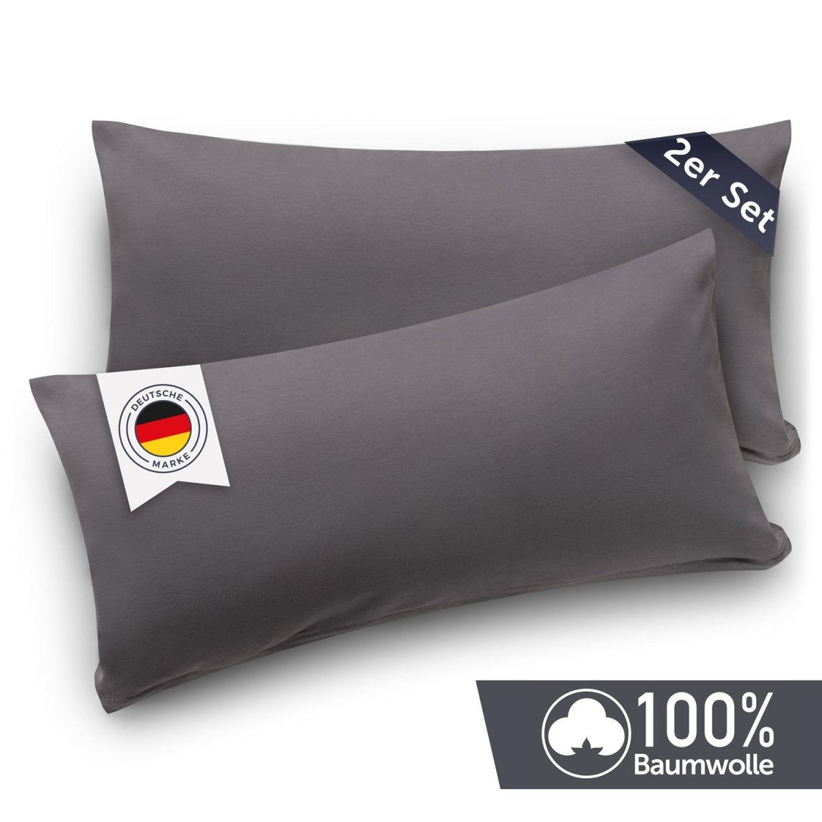 KISSENBEZUG Agneta - im 2er Set - Oeko - Tex Zertifiziert -