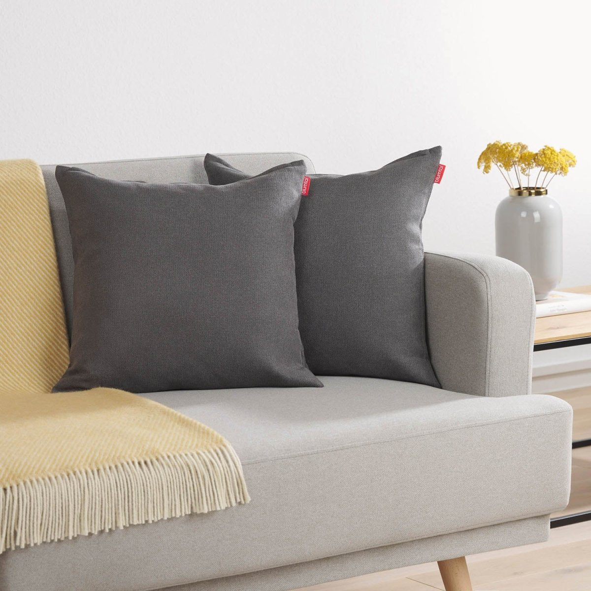 KISSENBEZUG Alicia - Chenille, im 2er Set -