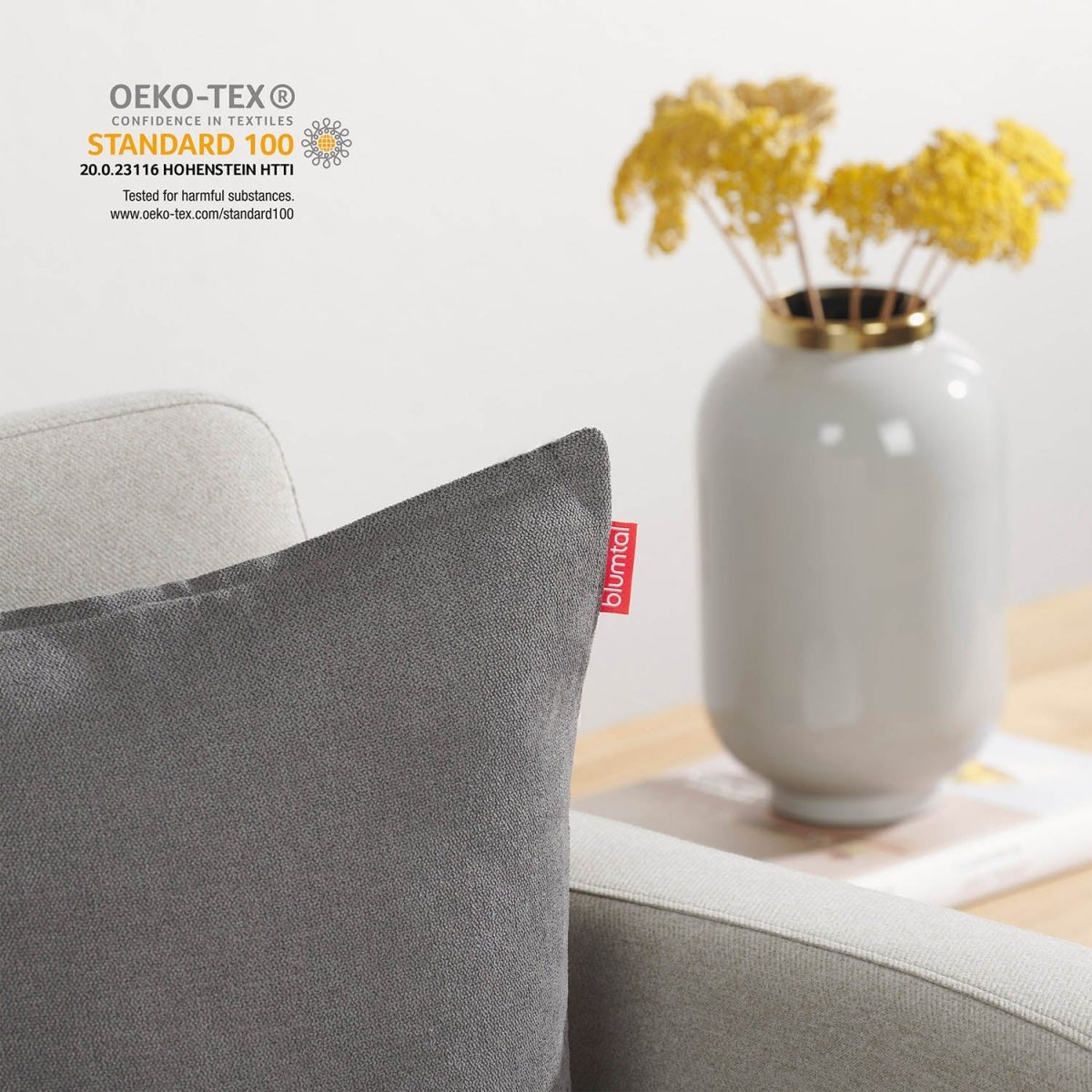 KISSENBEZUG Alicia - Chenille, im 2er Set -