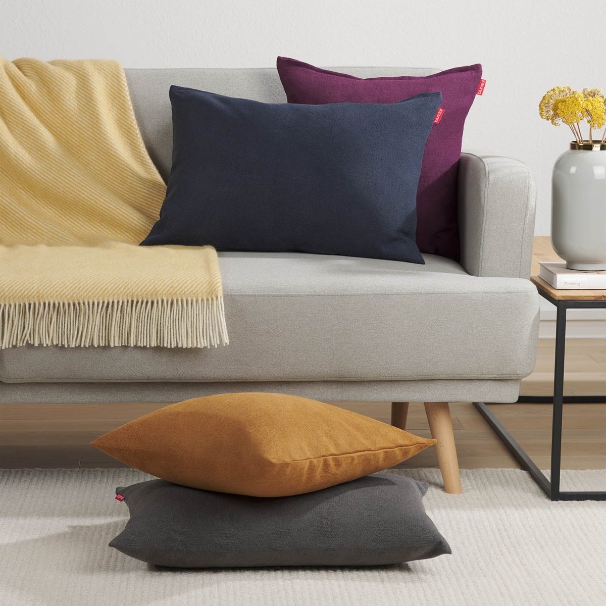 KISSENBEZUG Alicia - Chenille, im 2er Set -