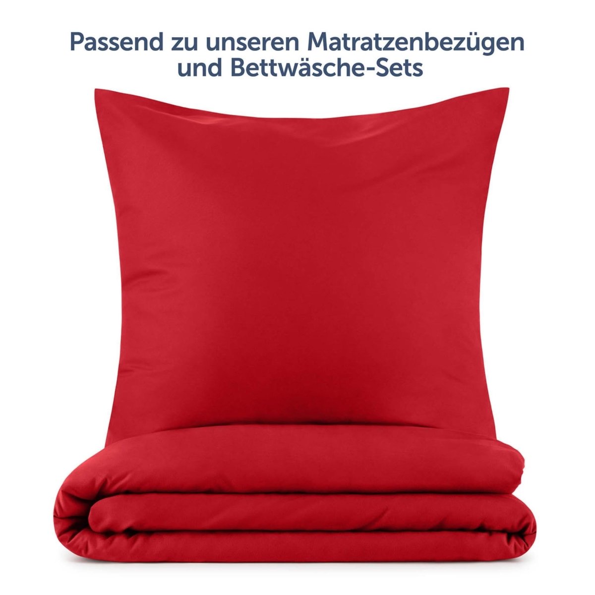 KISSENBEZUG aus Mikrofaser mit Flap -