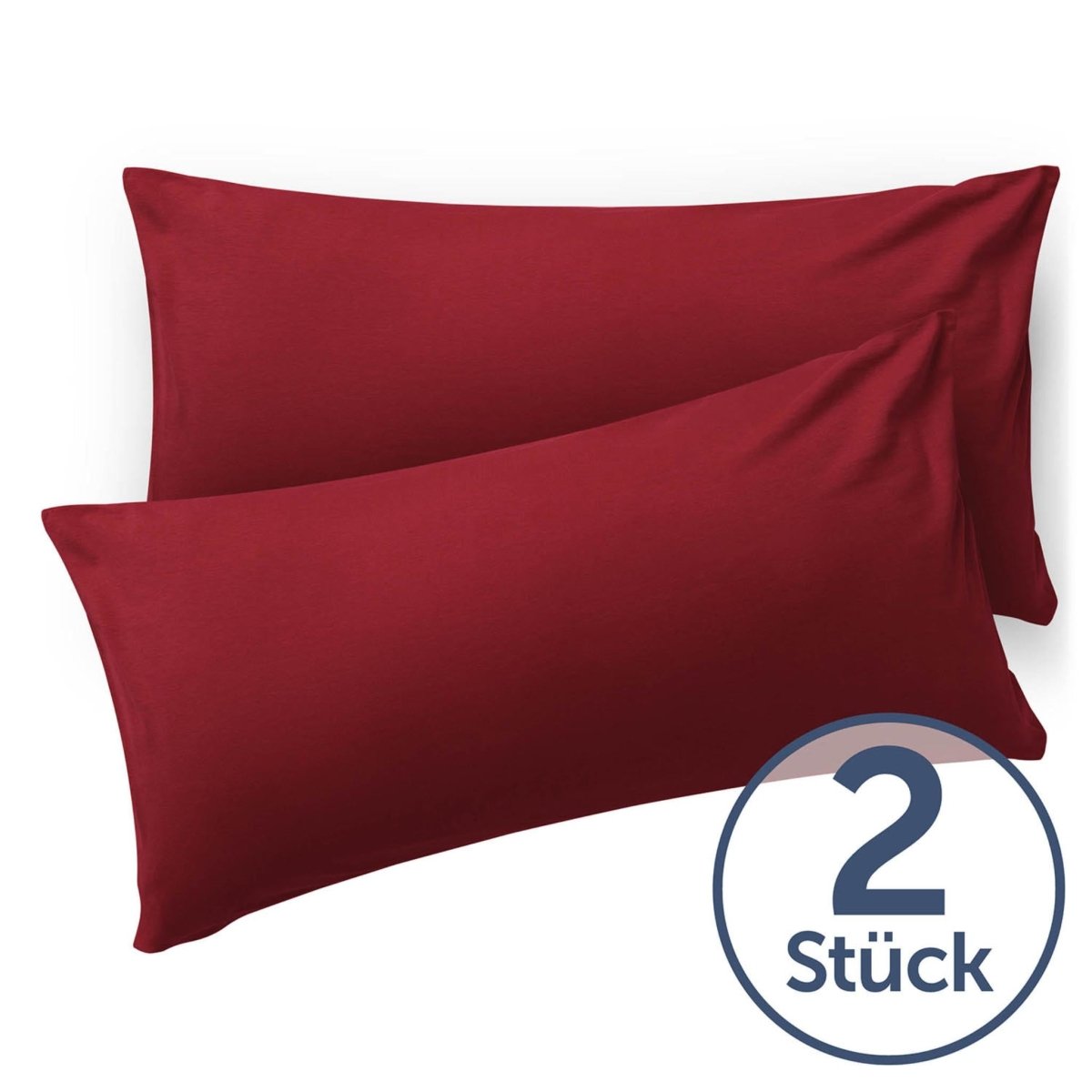 KISSENBEZUG aus Mikrofaser mit Flap -