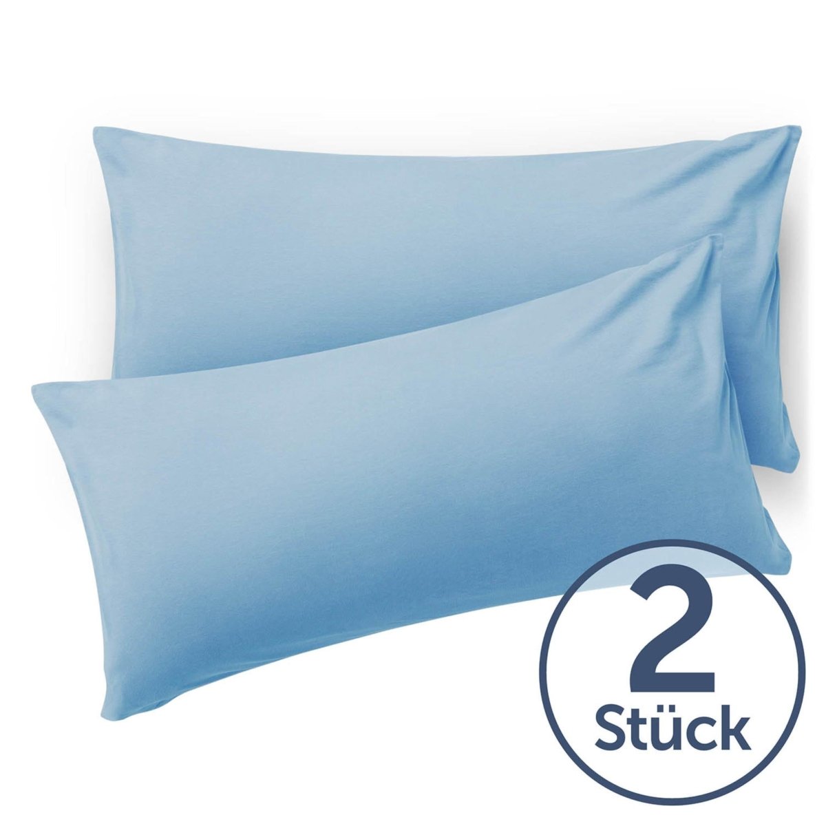 KISSENBEZUG aus Mikrofaser mit Flap -