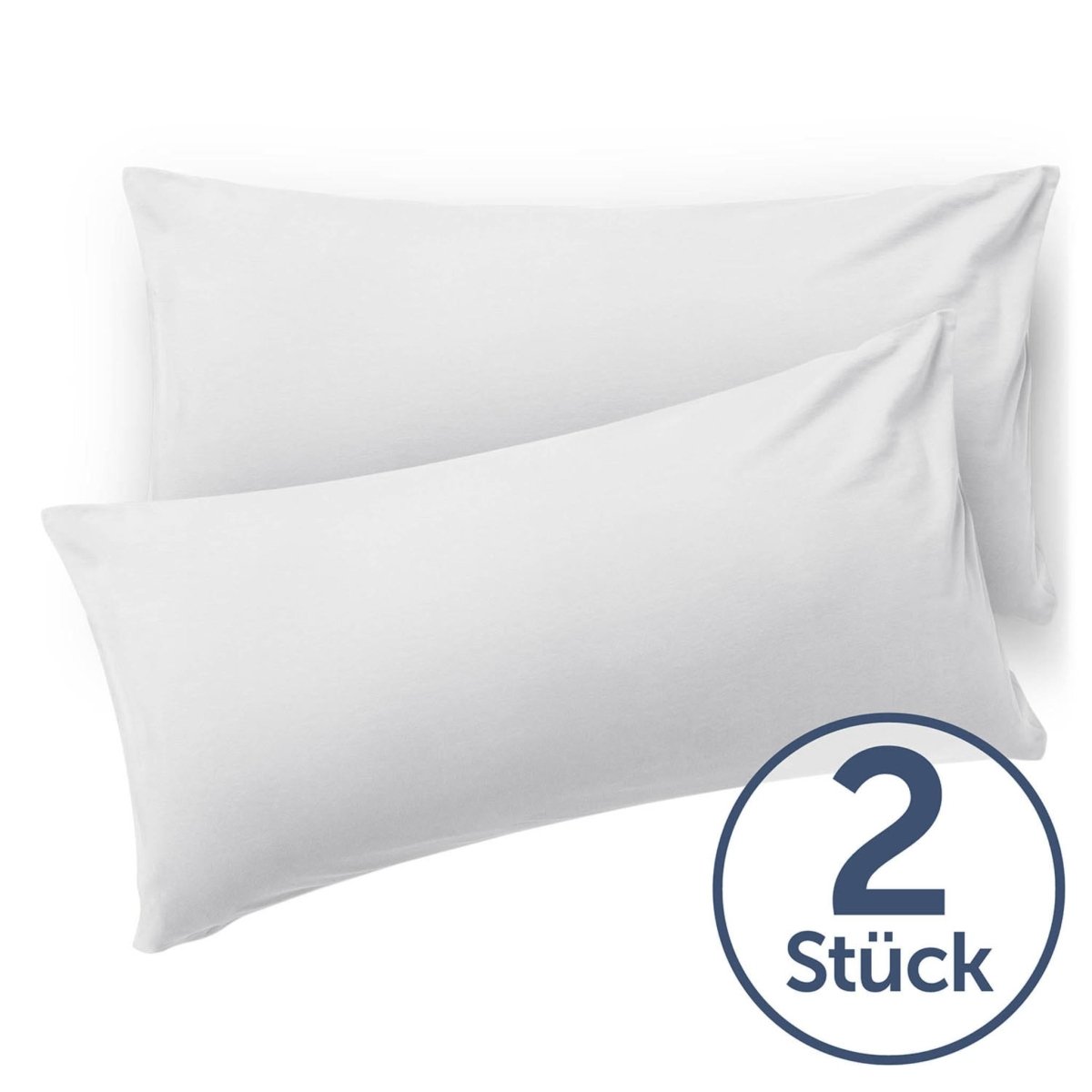 KISSENBEZUG aus Mikrofaser mit Flap -