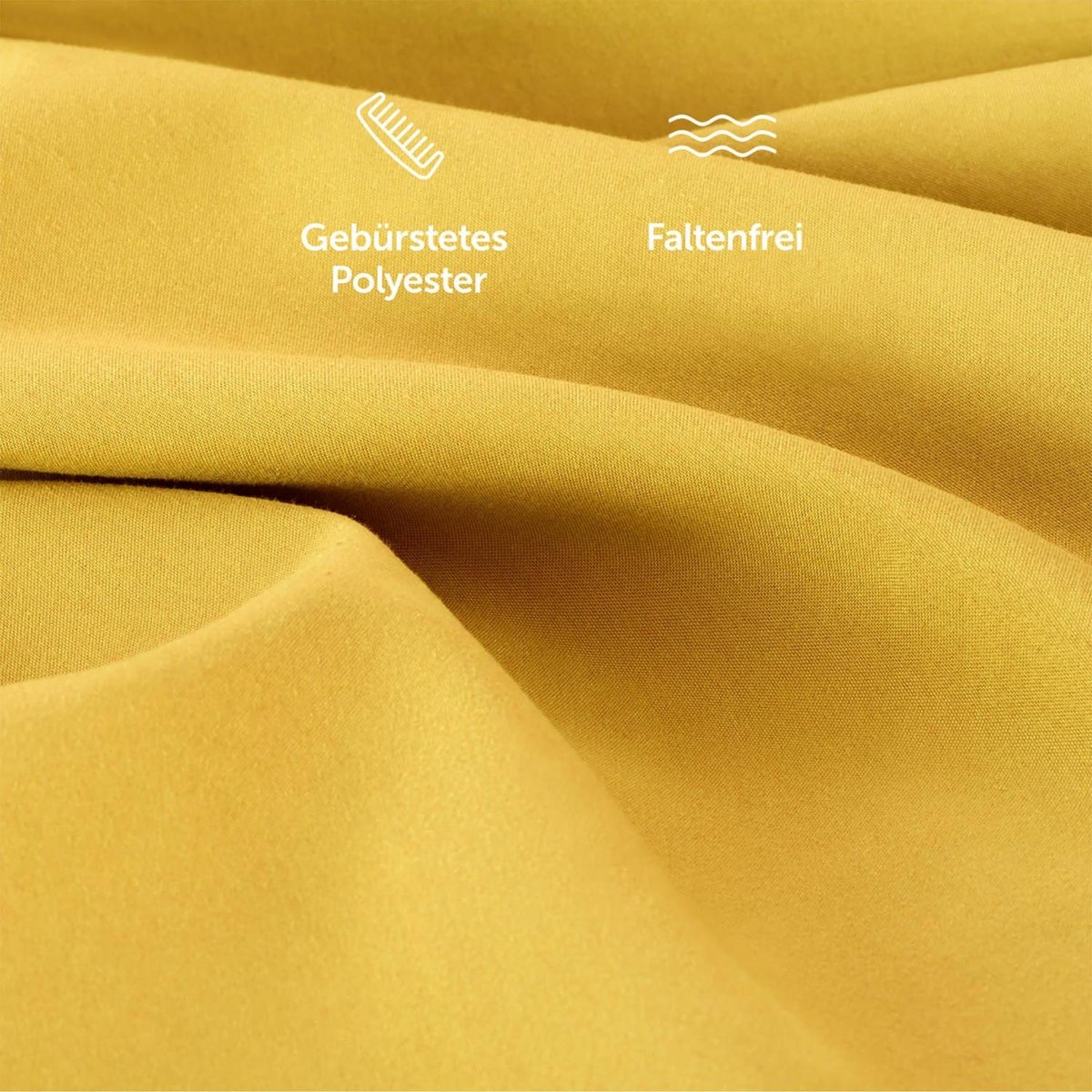 KISSENBEZUG aus Mikrofaser mit Flap -