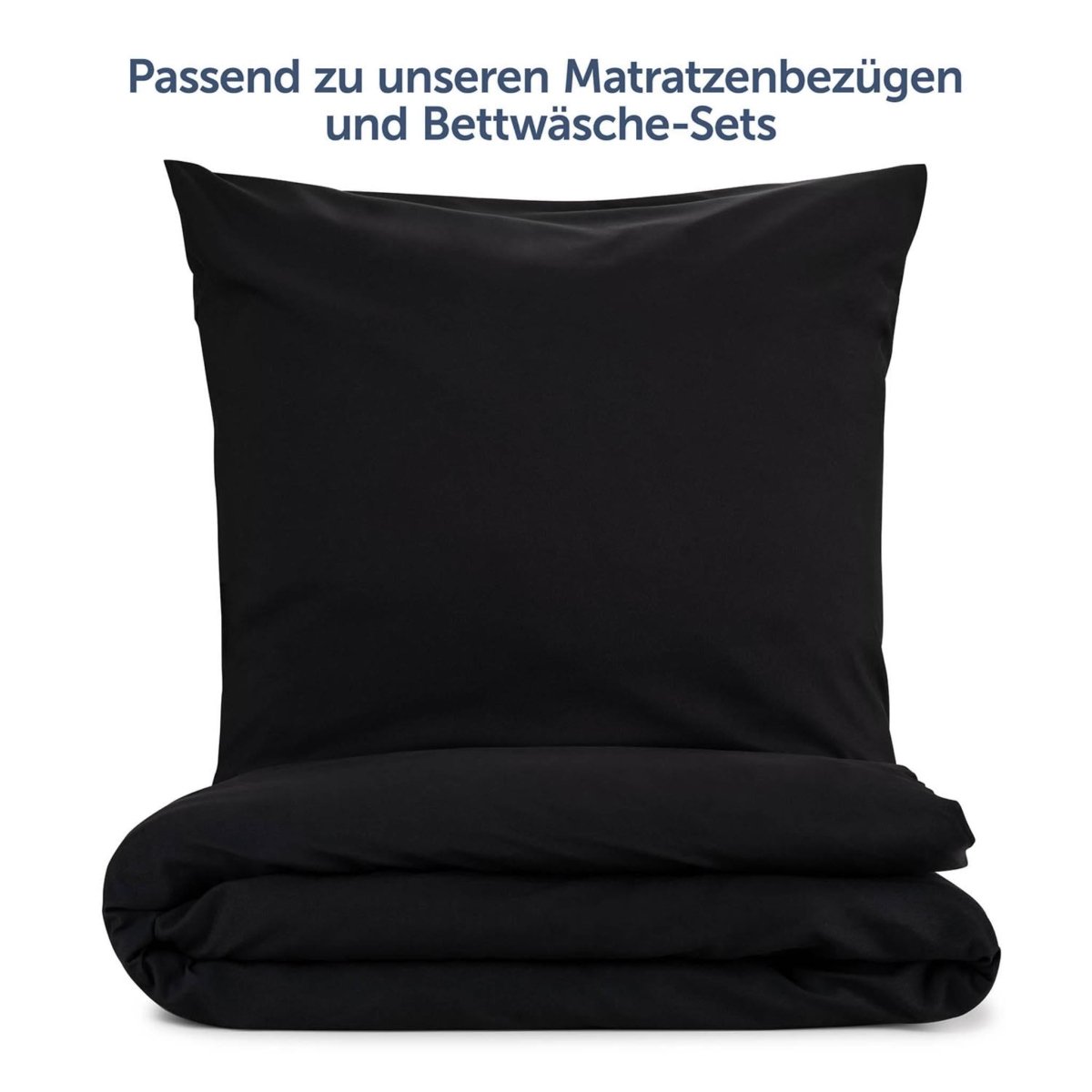 KISSENBEZUG aus Mikrofaser mit Flap -