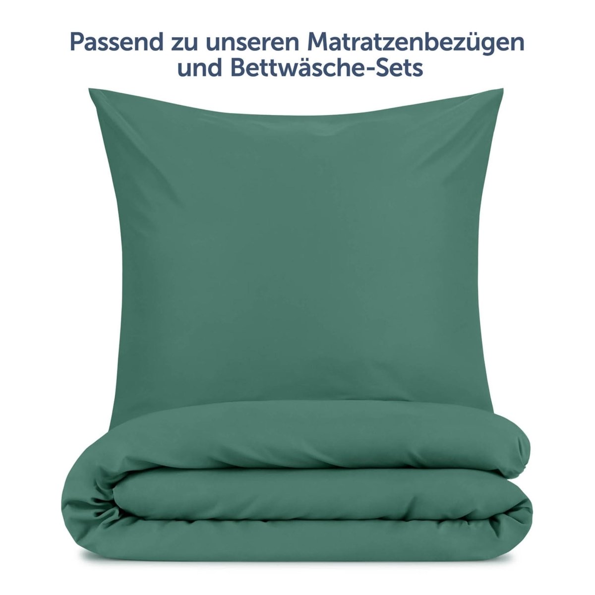 KISSENBEZUG aus Mikrofaser mit Zipper -