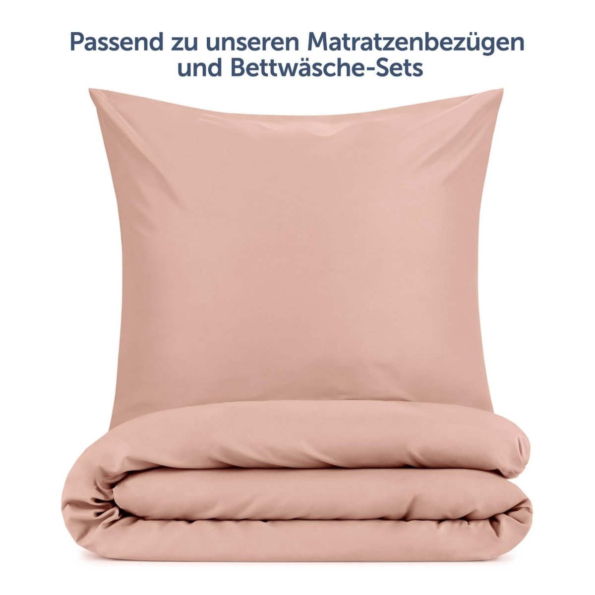 KISSENBEZUG aus Mikrofaser mit Zipper -