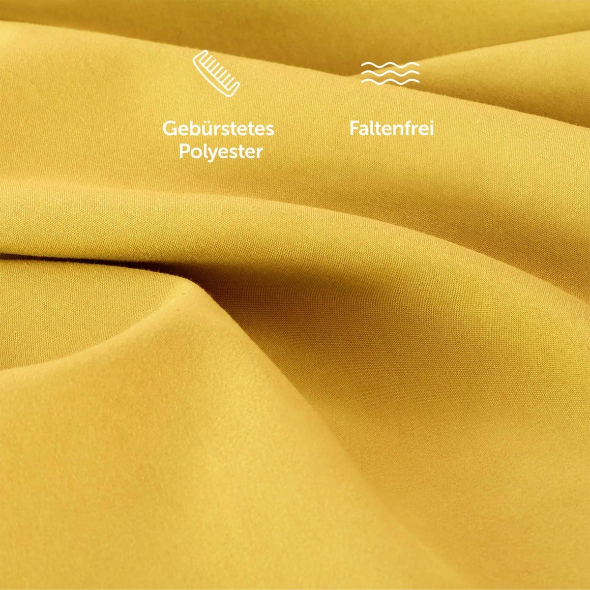 KISSENBEZUG aus Mikrofaser mit Zipper -