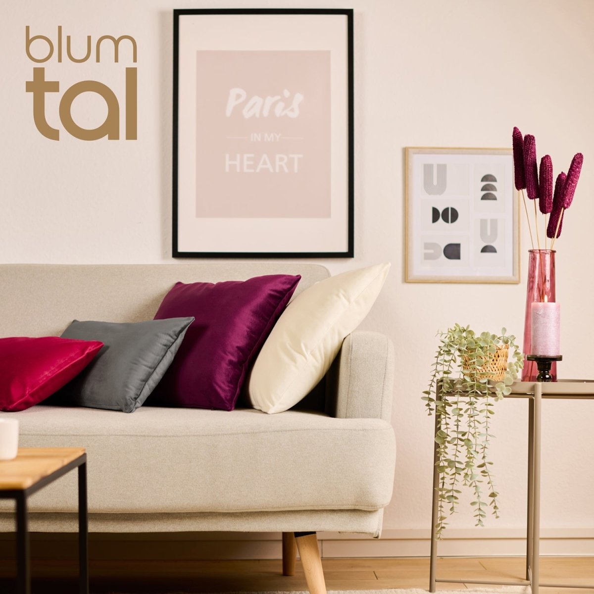 KISSENBEZUG - aus Samt, 2er Set -