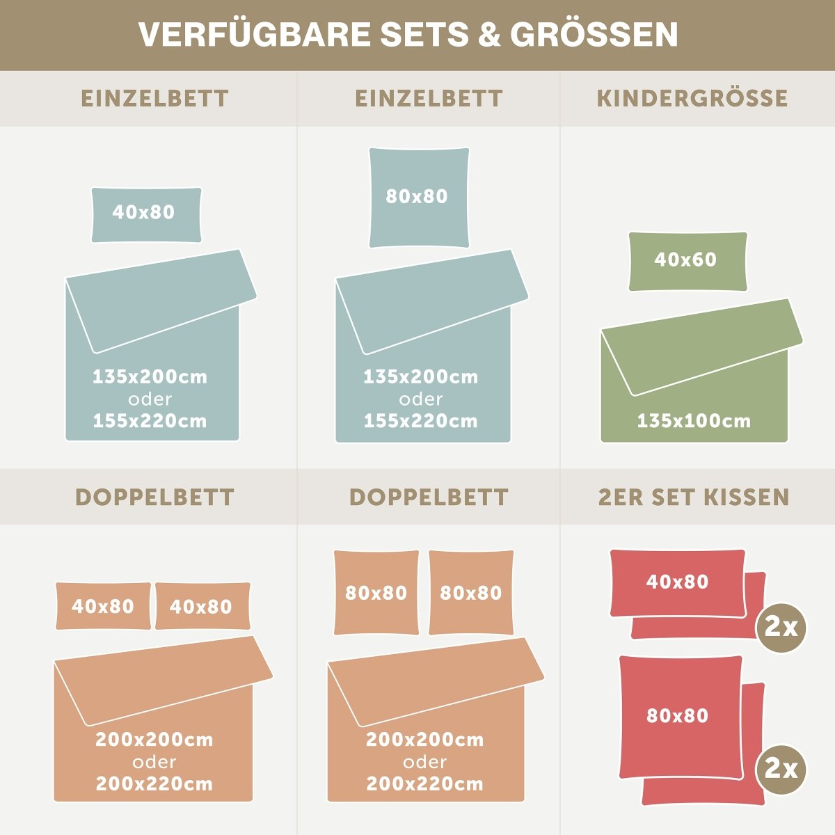 KISSENBEZUG Njord Musselin -