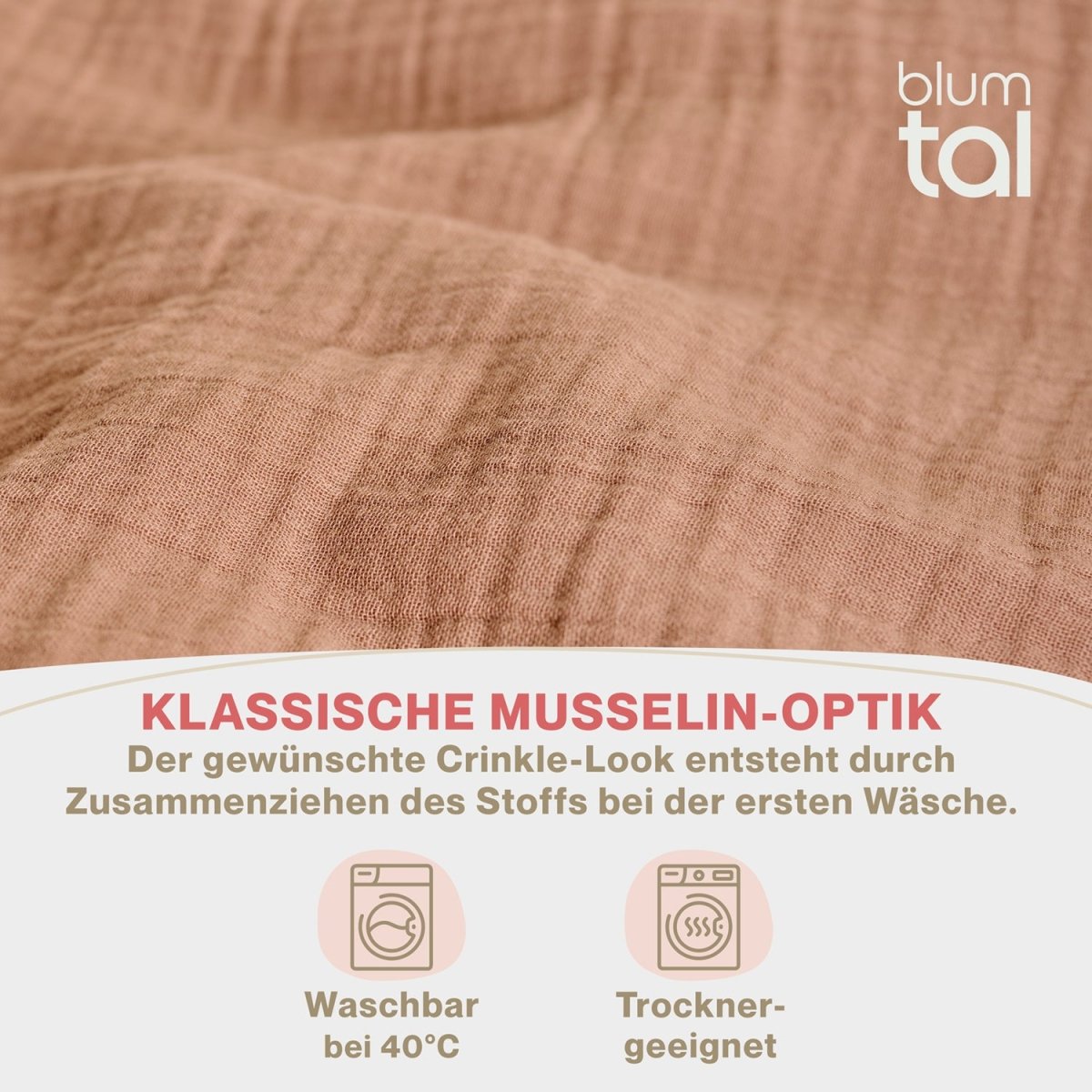 KISSENBEZUG Njord Musselin -