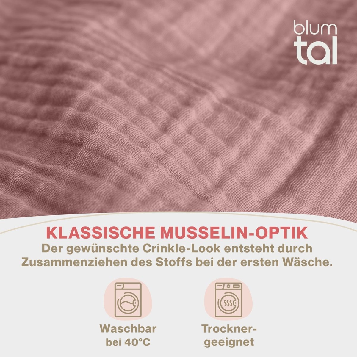KISSENBEZUG Njord Musselin -