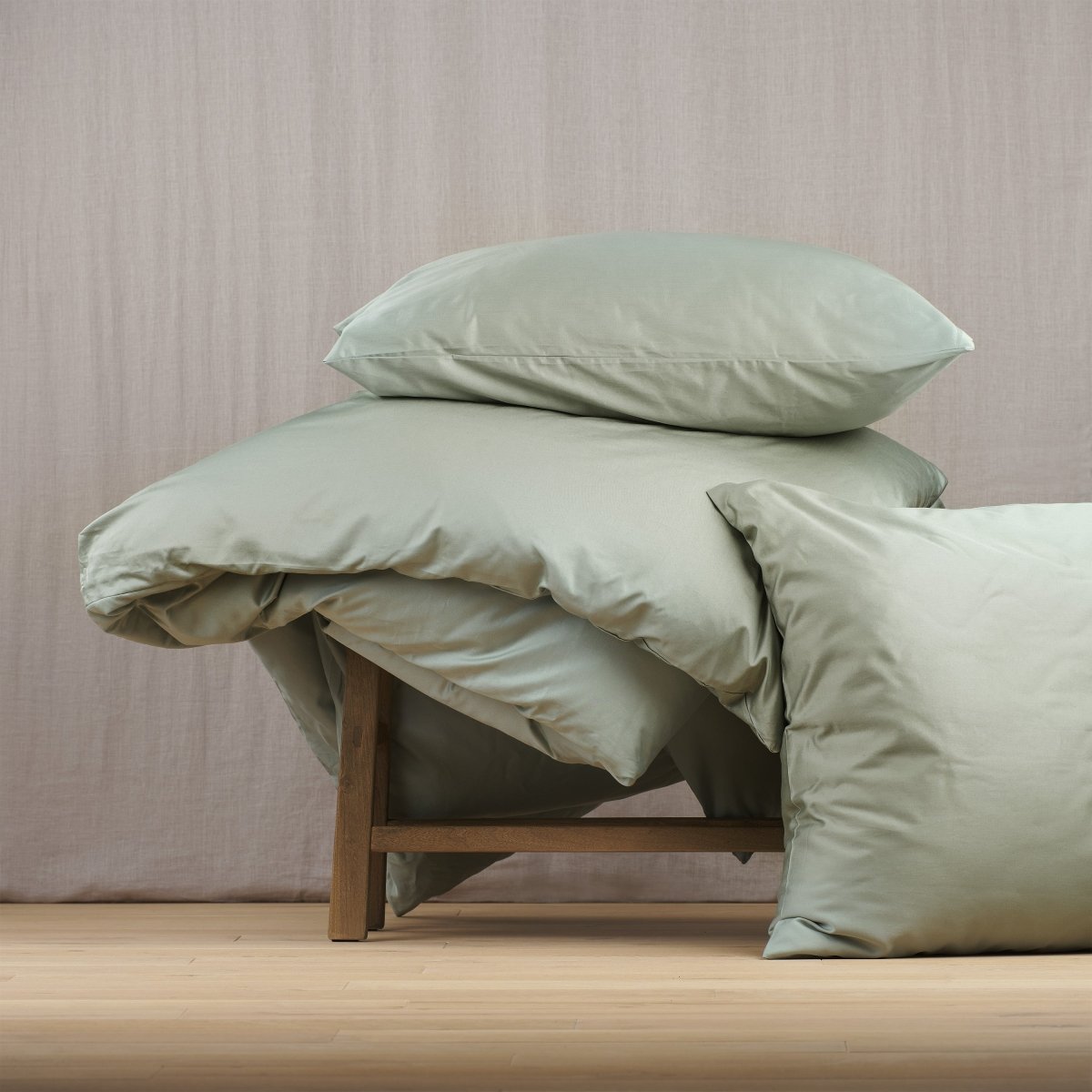 KISSENBEZUG Wilma - Mako Satin Baumwolle -