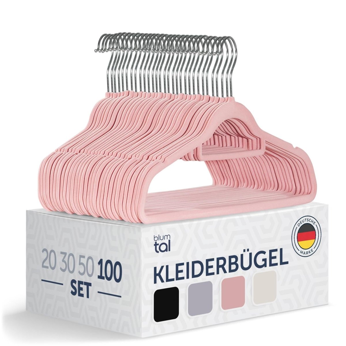 KLEIDERBÜGEL Tyra - mit Samtbezug -