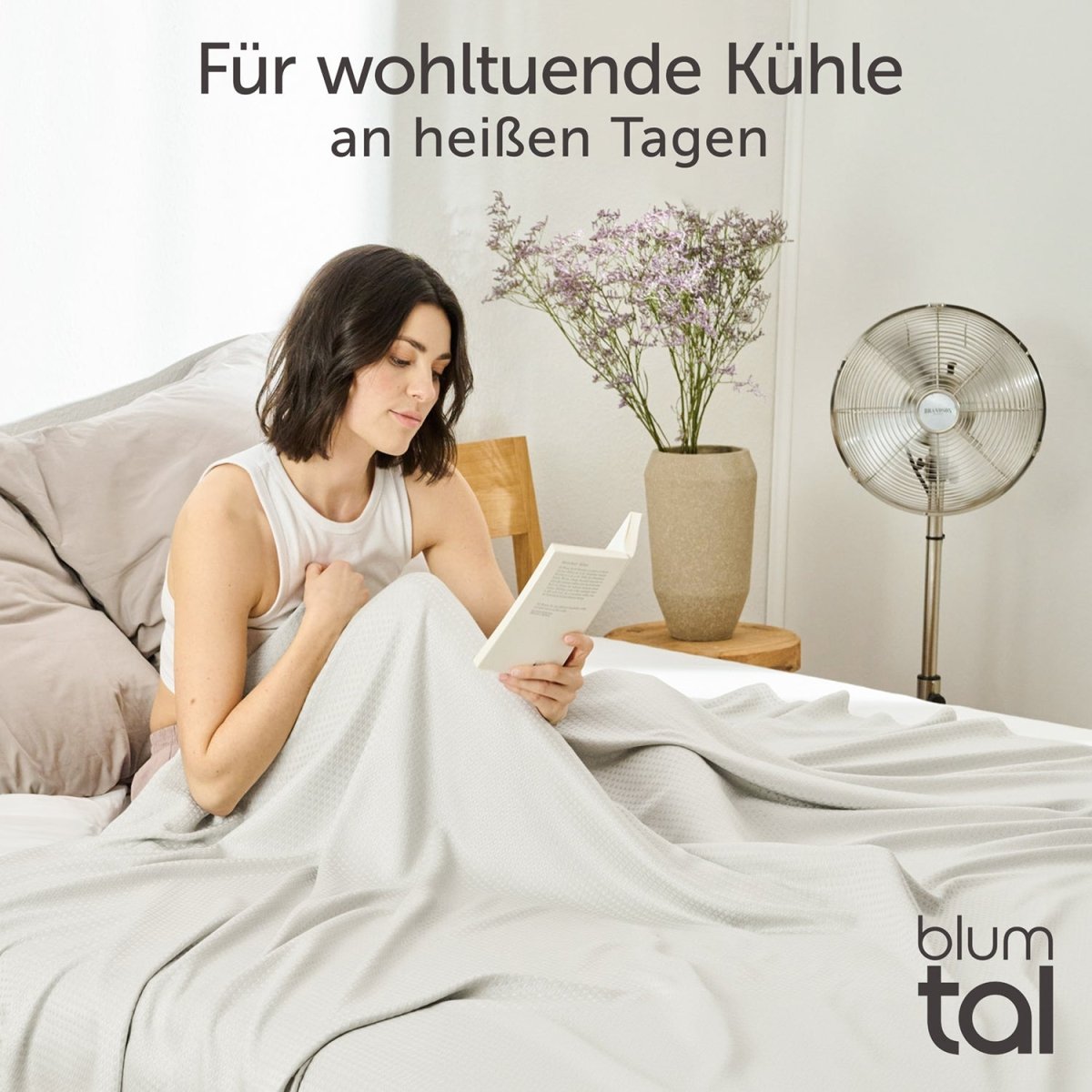 KÜHLDECKE aus Bambus -