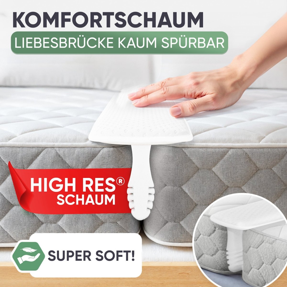 MATRATZENKEIL RITZENFÜLLER 200cm - Lückenfüller -