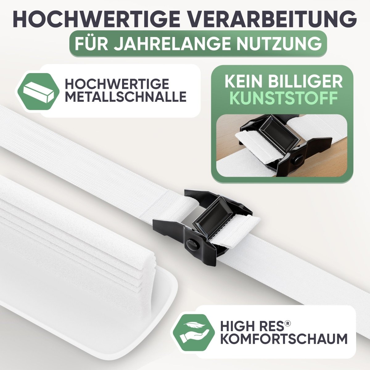 MATRATZENKEIL RITZENFÜLLER 200cm - Lückenfüller -
