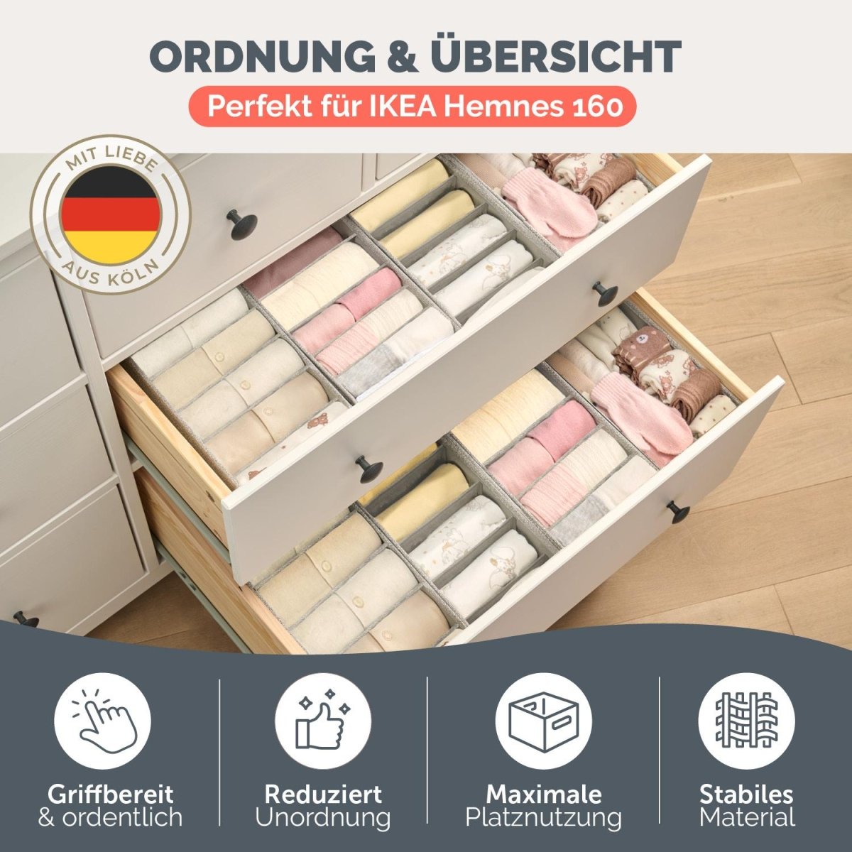 ORGANIZER Flisat Ordnungssystem -