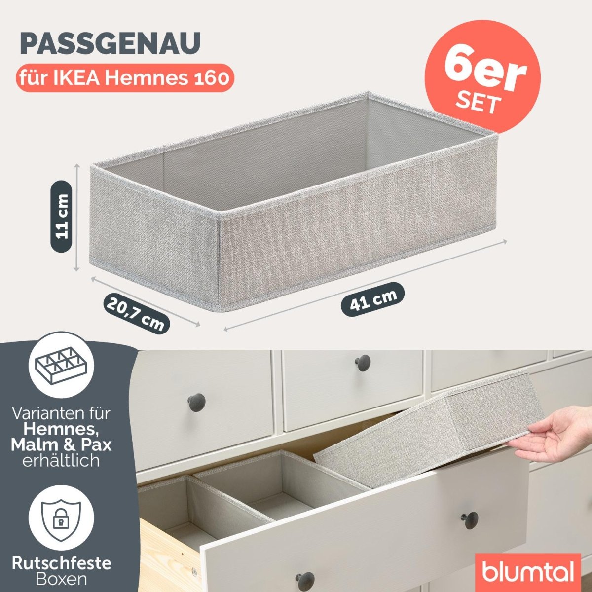 ORGANIZER Flisat Ordnungssystem -