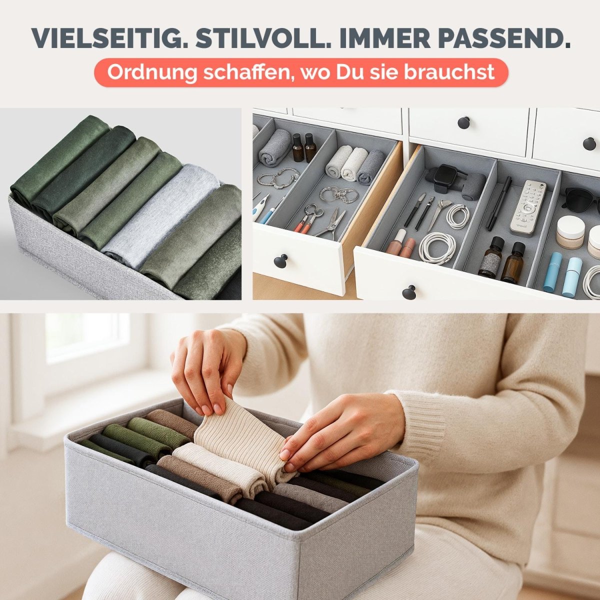 ORGANIZER Flisat Ordnungssystem -