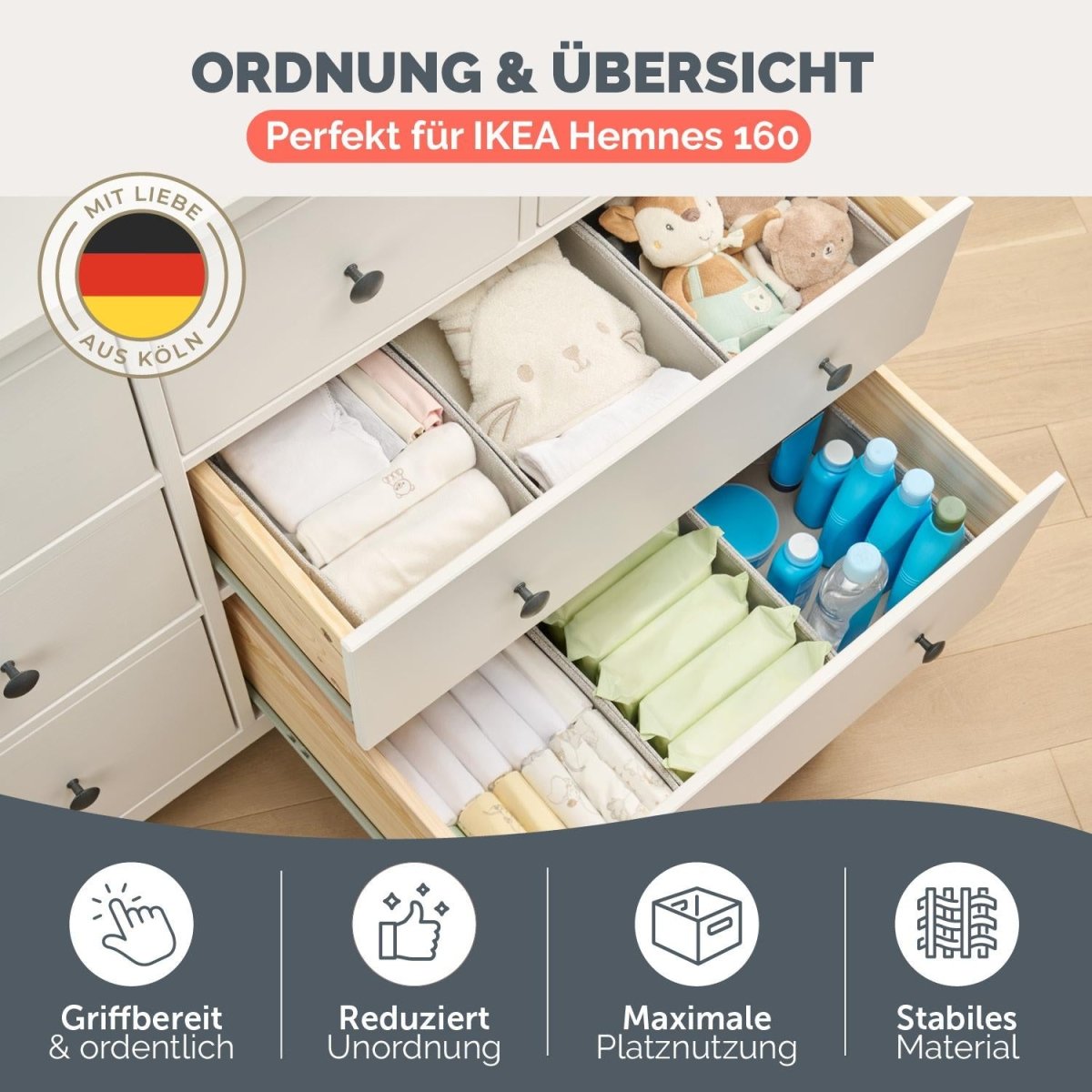 ORGANIZER Flisat Ordnungssystem -