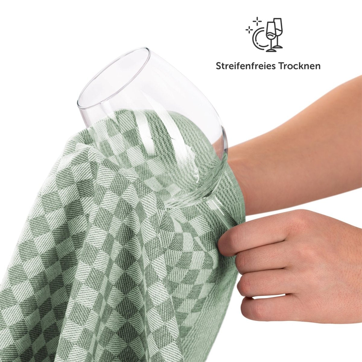 Premium GESCHIRRTÜCHER Set Markus, 50x70cm, Oekotex Zertifiziert -