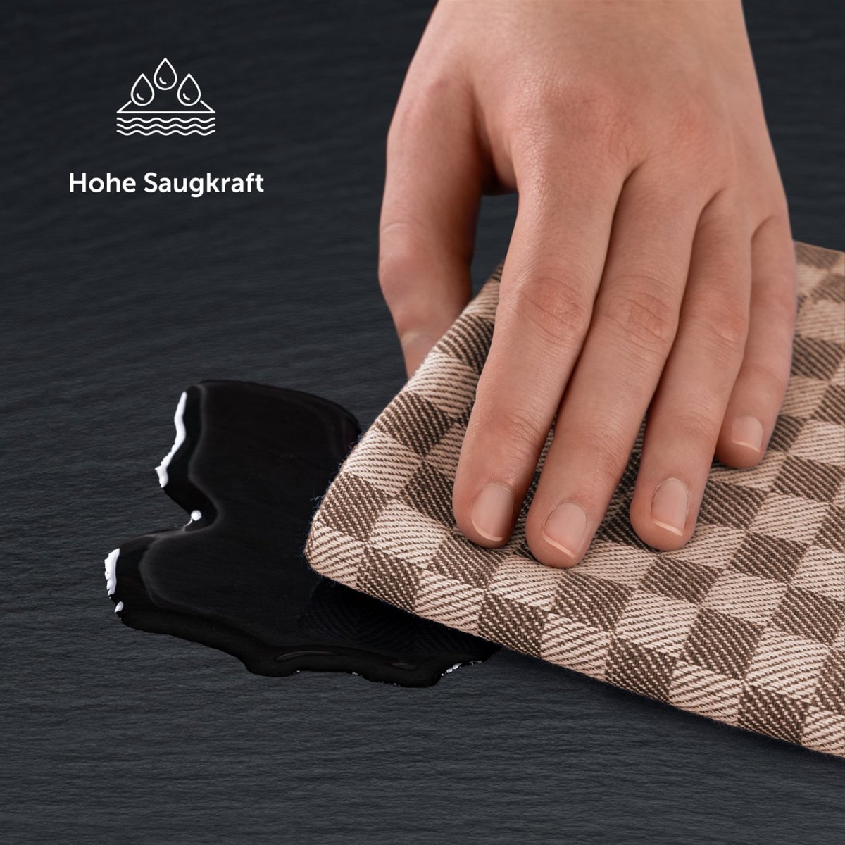 Premium GESCHIRRTÜCHER Set Markus, 50x70cm, Oekotex Zertifiziert -