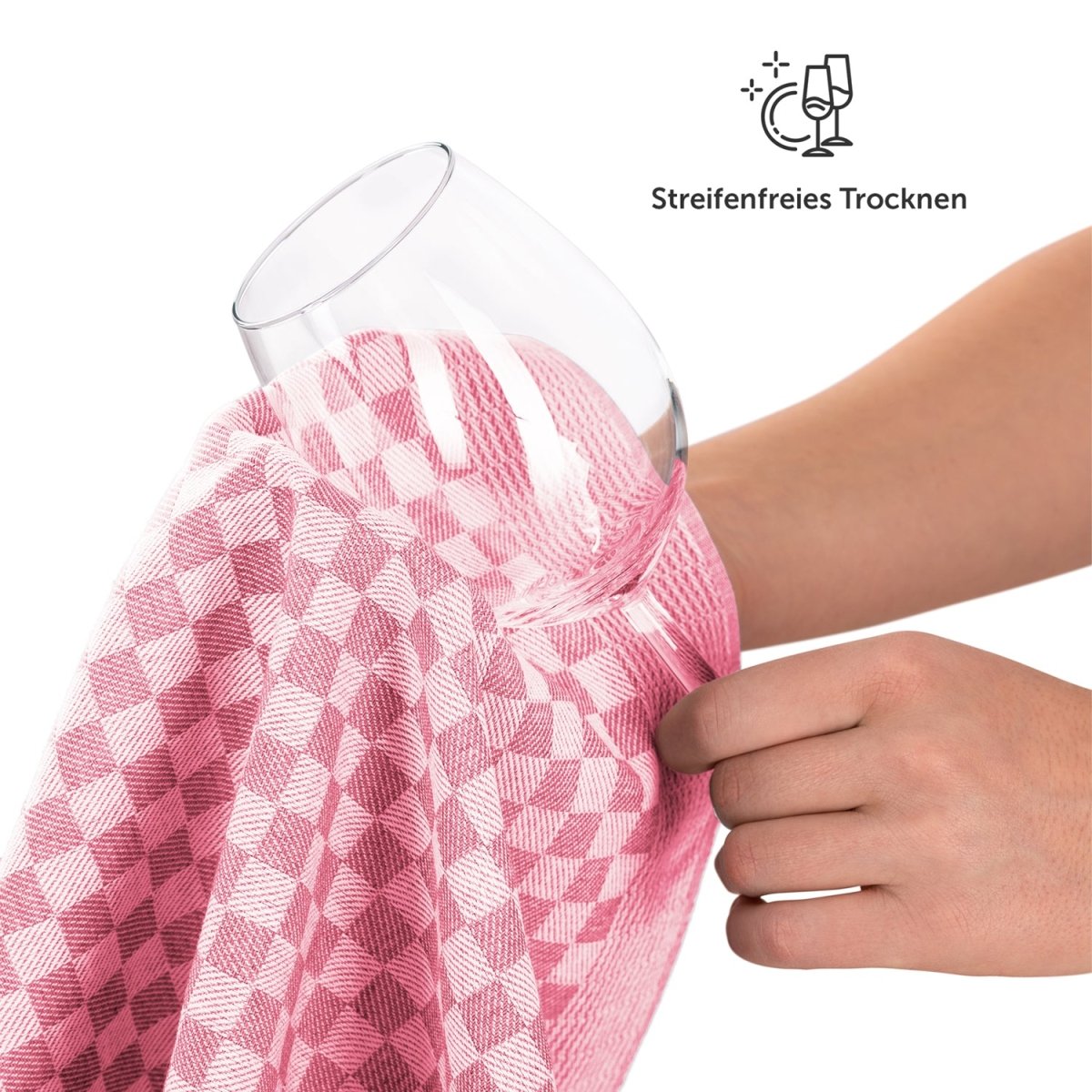 Premium GESCHIRRTÜCHER Set Markus, 50x70cm, Oekotex Zertifiziert -