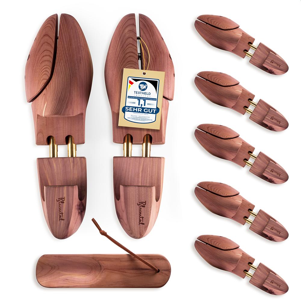 SCHUHSPANNER Solveig - aus Zedernholz mit Schuhlöffel -