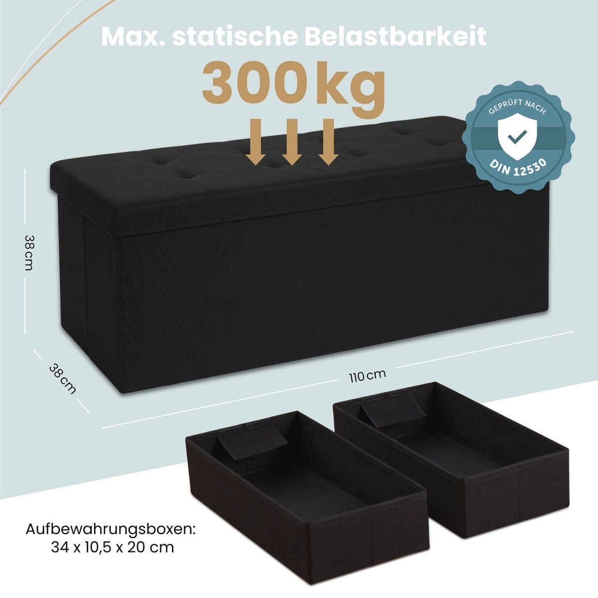 SITZBANK mit Stauraum -