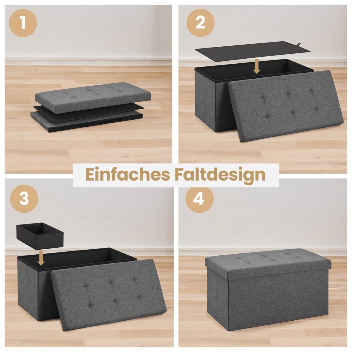 SITZBANK mit Stauraum -